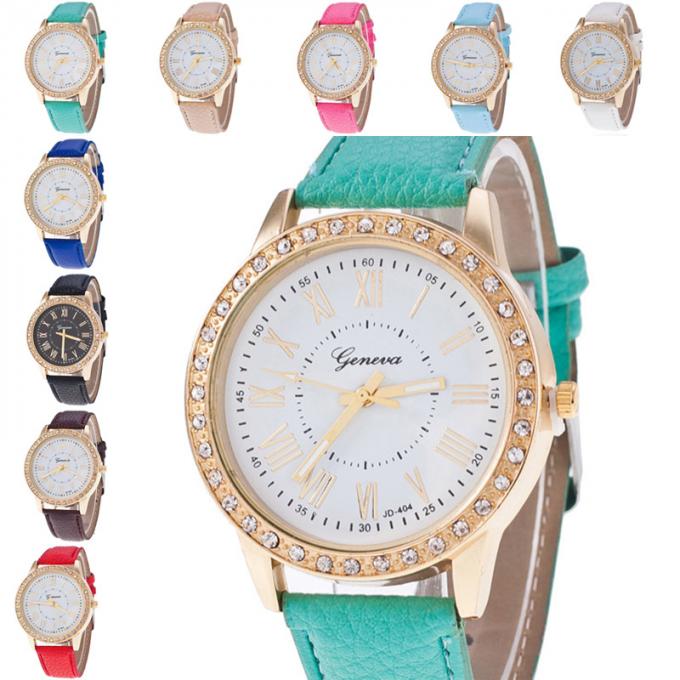 WJ-3946 โรงงานโดยตรงราคาถูกนาฬิกาที่ขายดีที่สุดหนัง PU โปรโมชั่นผู้หญิงนาฬิกาสาวนาฬิกาข้อมือสำหรับนักศึกษา