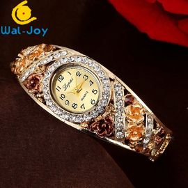 WJ-6534 มาใหม่ออกแบบที่ไม่ซ้ำโรงงานโดยตรงคลาสสิกดอกไม้สร้อยข้อมือนาฬิกา